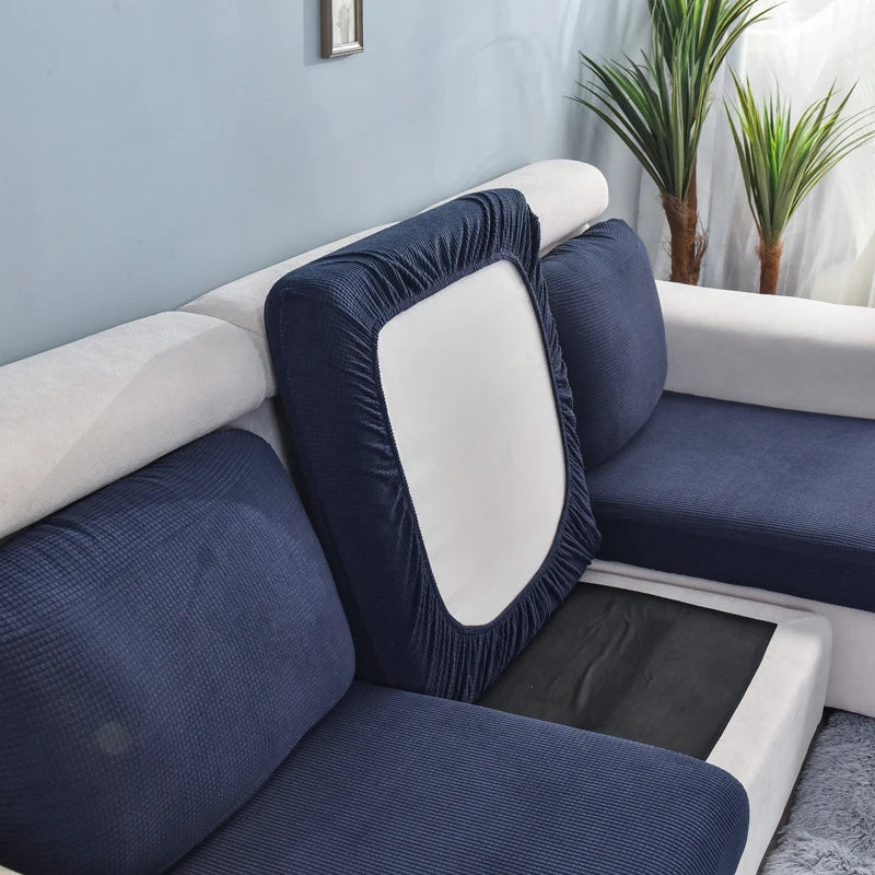 Sofa Seat Cushion Cover Furniture Protector for Pets Kids Stretch Washable Removable Slipcover sofa cover sofa slipcovers