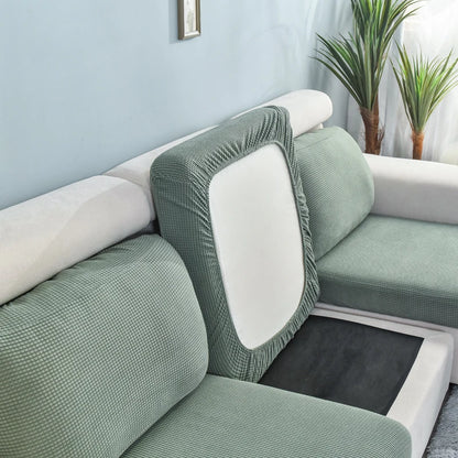 Sofa Seat Cushion Cover Furniture Protector for Pets Kids Stretch Washable Removable Slipcover sofa cover sofa slipcovers
